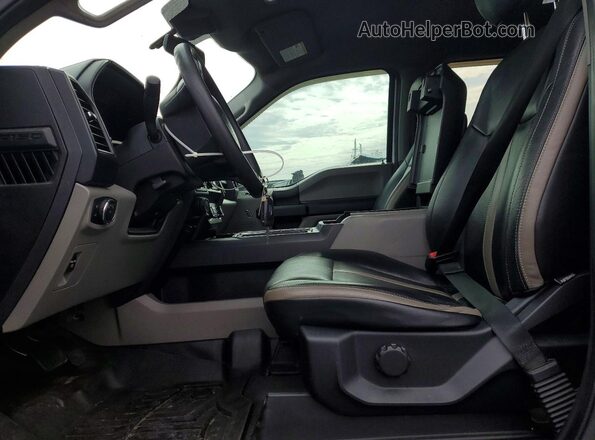 1FTEW1C45LFB99427 2020 FORD F150 White Widok wnętrza z przodu
