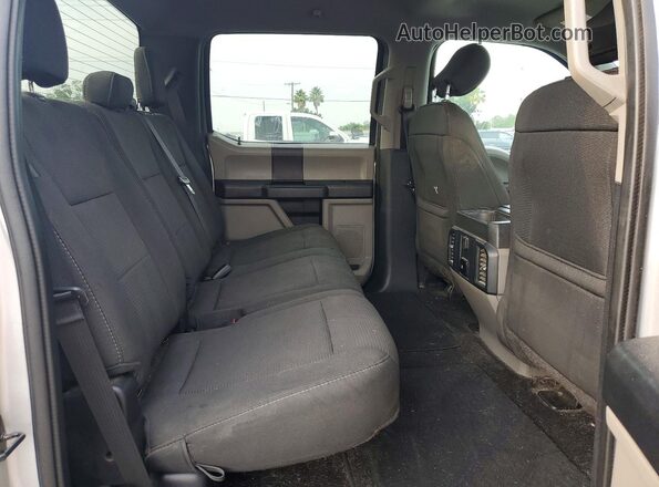 1FTEW1C46KFB58982 2019 FORD F150 Silver Vista de los asientos traseros