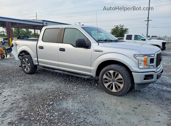 1FTEW1C46KFB58982 2019 FORD F150 Silver Delantero derecho