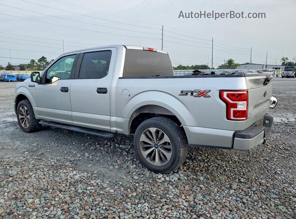 1FTEW1C46KFB58982 2019 FORD F150 Silver Trasero izquierdo