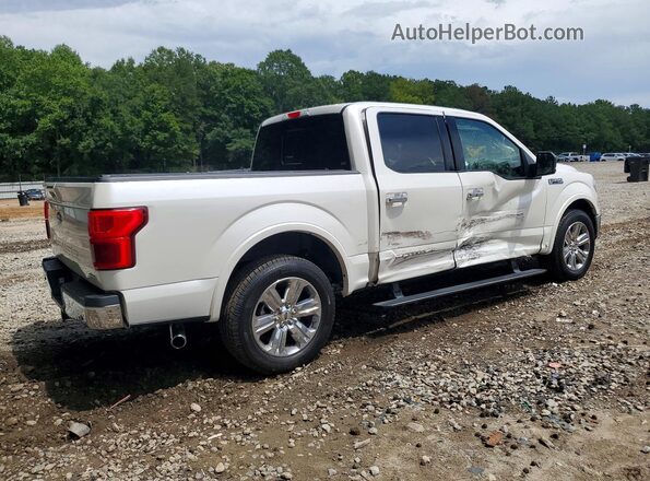 1FTEW1C47KFB88329 2019 FORD F150 Белый Задняя правая четверть