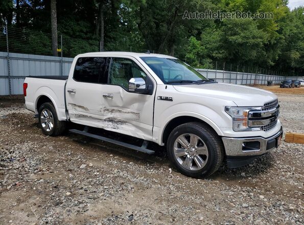 1FTEW1C47KFB88329 2019 FORD F150 Белый Передняя правая четверть