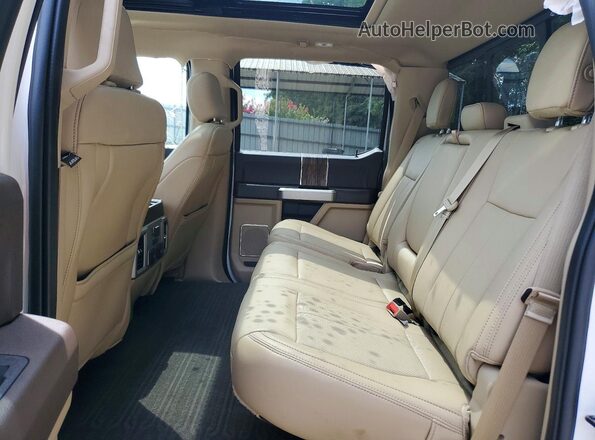 1FTEW1C47KFB88329 2019 FORD F150 Белый Вид задних сидений