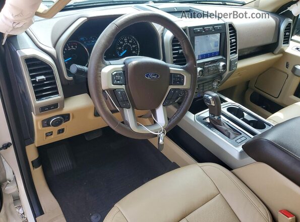 1FTEW1C47KFB88329 2019 FORD F150 Белый Вид панели приборов