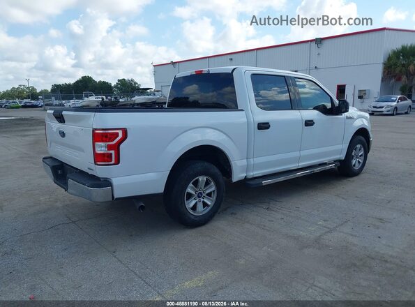 1FTEW1C47KKC52439 2019 FORD F150 White Rear right