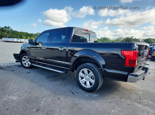 1FTEW1C48LFB62128 2020 FORD F150 Black Rear left