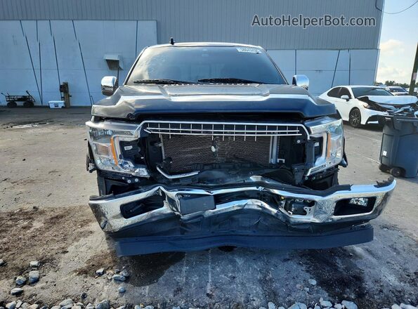 1FTEW1C48LFB62128 2020 FORD F150 Black Front view