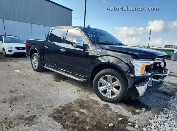 1FTEW1C48LFB62128 2020 FORD F150 Black Front right