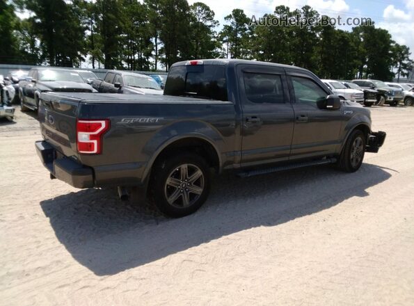 1FTEW1C48LKE34717 2020 FORD F150 Gray Задня права чверть