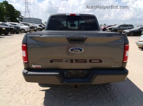 1FTEW1C48LKE34717 2020 FORD F150 Gray Вид ззаду