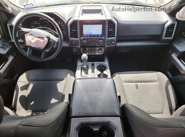 1FTEW1C48LKE34717 2020 FORD F150 Gray Вид панелі приладів