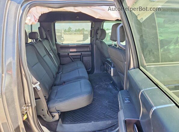 1FTEW1C48LKE34717 2020 FORD F150 Gray Вид задніх сидінь