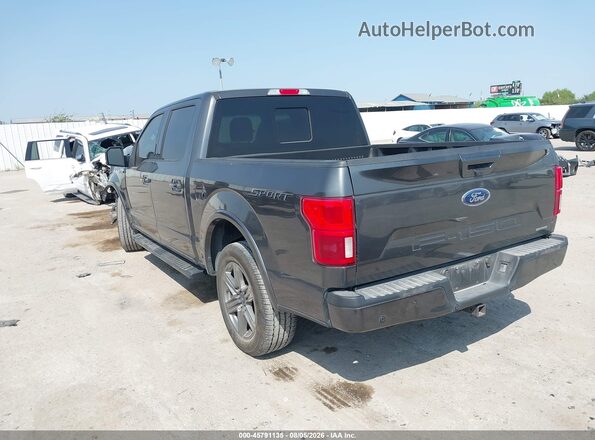 1FTEW1C48LKF51620 2020 FORD F150 Gray Tył lewy