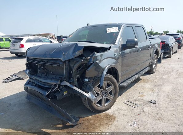 1FTEW1C48LKF51620 2020 FORD F150 Gray Przód lewy