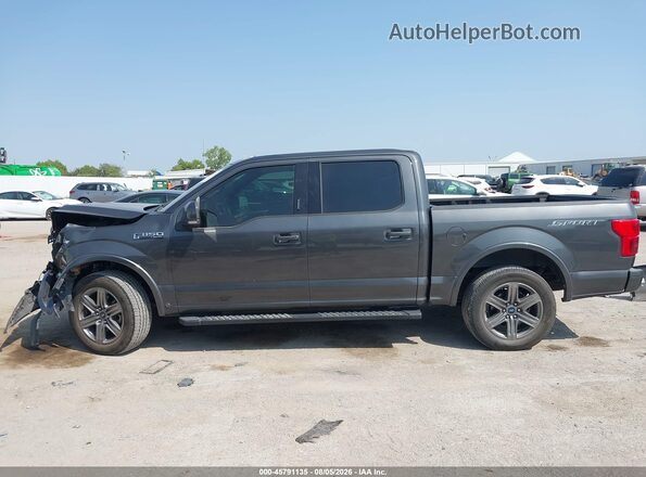 1FTEW1C48LKF51620 2020 FORD F150 Gray 