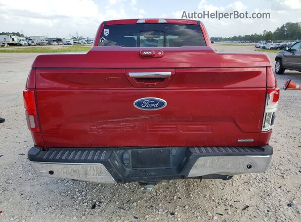 1FTEW1C49LFC17203 2020 FORD F150 Red Հետևի տեսք