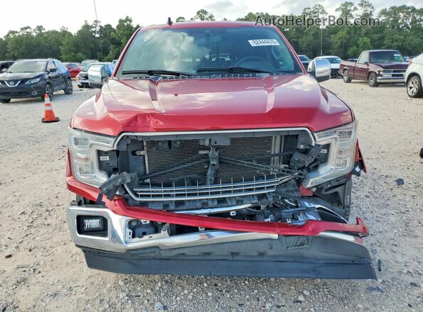 1FTEW1C49LFC17203 2020 FORD F150 Red Դիմացի տեսք