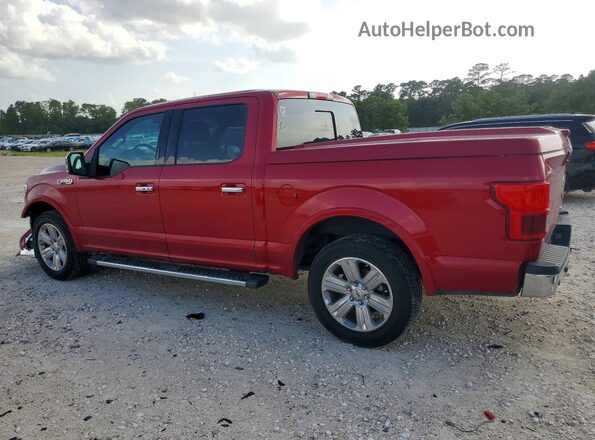 1FTEW1C49LFC17203 2020 FORD F150 Red Հետևի ձախ