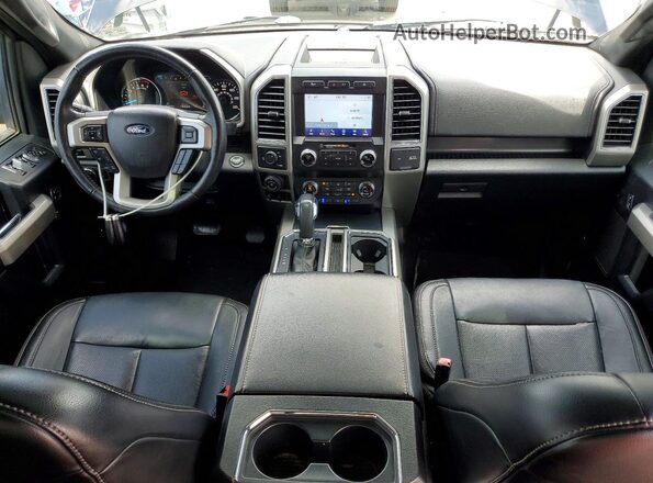 1FTEW1C4XLFB05543 2020 FORD F150 Black Առջևի վահանակի տեսք