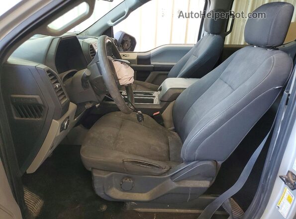 1FTEW1C50JKF91485 2018 FORD F150 Silver წინა სალონის ხედი