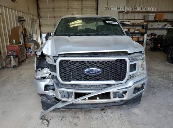 1FTEW1C50JKF91485 2018 FORD F150 Silver წინა ხედი