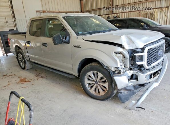 1FTEW1C50JKF91485 2018 FORD F150 Silver წინა მარჯვენა
