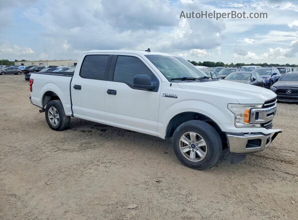 1FTEW1C50KFA64606 2019 FORD F150 White წინა მარჯვენა