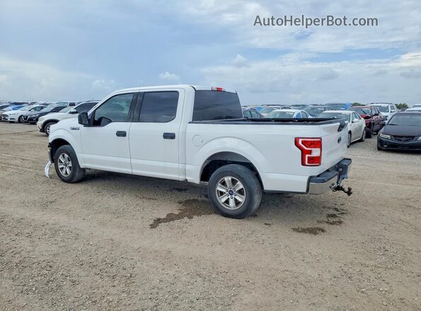 1FTEW1C50KFA64606 2019 FORD F150 White უკანა მარცხენა