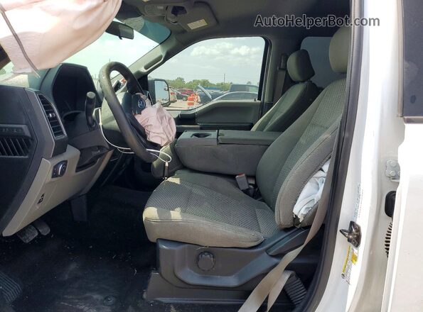1FTEW1C50KFA64606 2019 FORD F150 White წინა სალონის ხედი