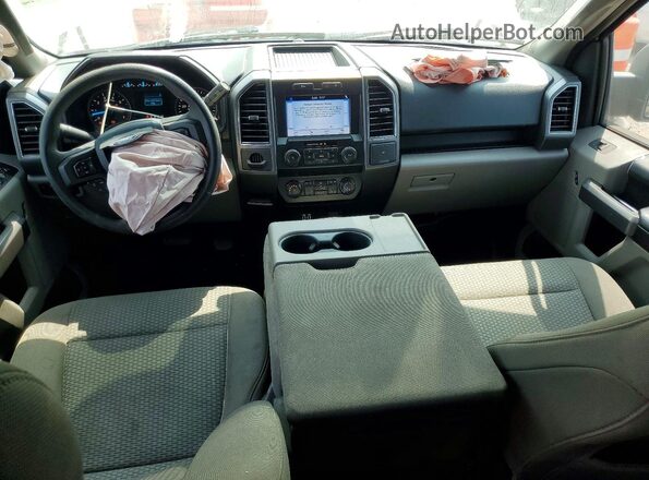 1FTEW1C50KFA64606 2019 FORD F150 White წინა პანელის ხედი