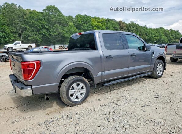 1FTEW1C50MFA71462 2021 FORD F150 Gray Rear right