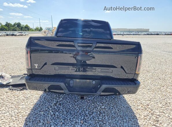 1FTEW1C51JKF89986 2018 FORD F150 Черный Вид сзади