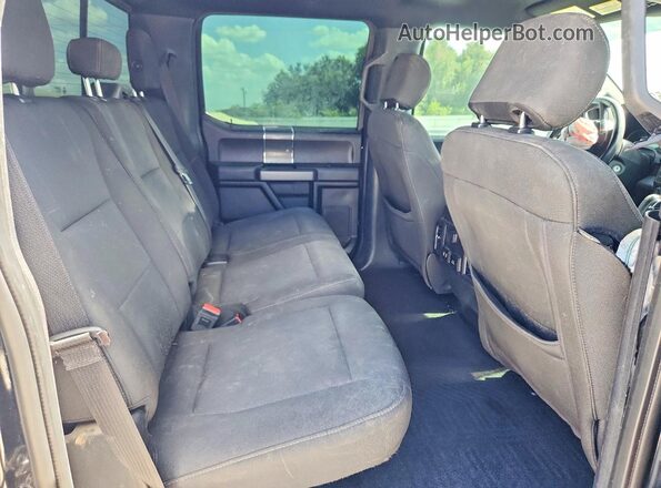 1FTEW1C51JKF89986 2018 FORD F150 Черный Вид задних сидений