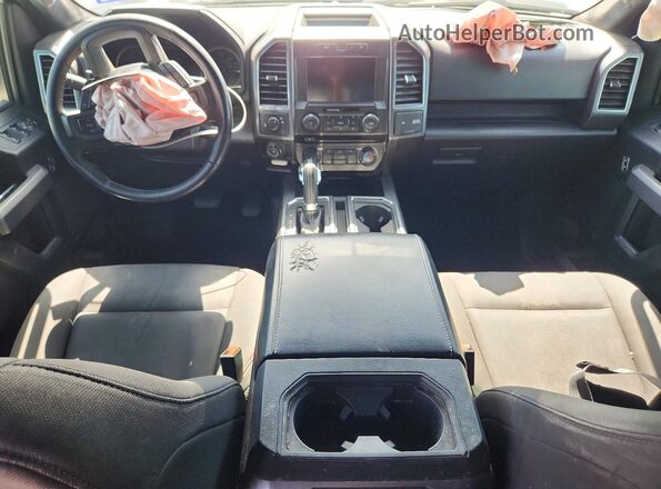1FTEW1C51JKF89986 2018 FORD F150 Черный Вид панели приборов