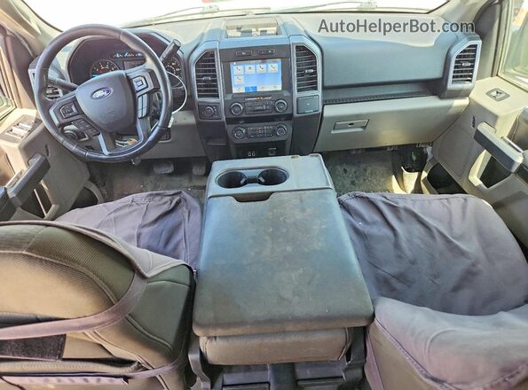 1FTEW1C51KKF31670 2019 FORD F150 Белый Вид панели приборов