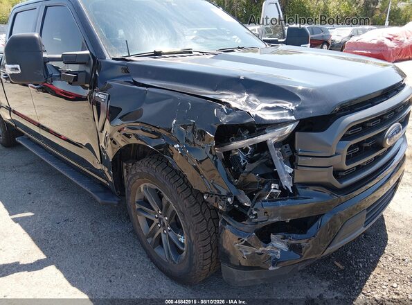 1FTEW1C51MFB25996 2021 FORD F150 Black Вид спереду
