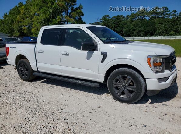 1FTEW1C51PFC27545 2023 FORD F150 White Przód prawy