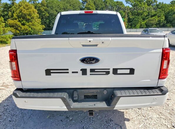 1FTEW1C51PFC27545 2023 FORD F150 White Widok z tyłu