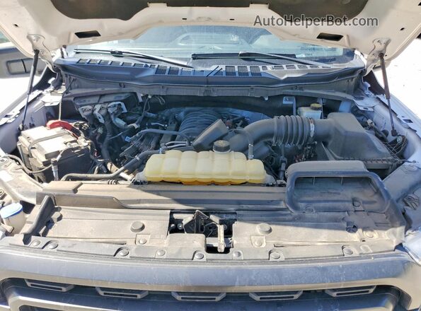 1FTEW1C51PFC27545 2023 FORD F150 White Widok wnętrza z tyłu