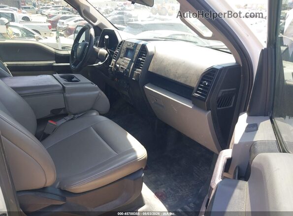 1FTEW1C52KFA21952 2019 FORD F150 White წინა სალონის ხედი