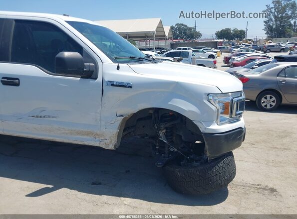 1FTEW1C52KFA21952 2019 FORD F150 White წინა ხედი