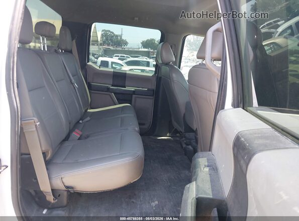 1FTEW1C52KFA21952 2019 FORD F150 White VIN კოდის სტიკერის ხედი