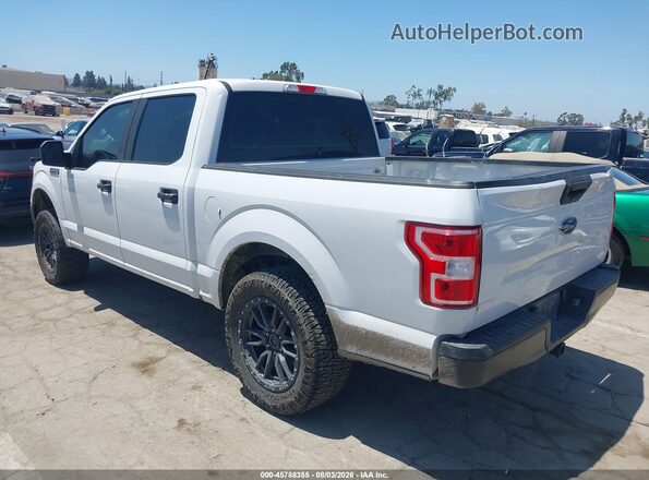 1FTEW1C52KFA21952 2019 FORD F150 White უკანა მარცხენა