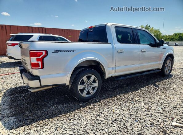 1FTEW1C52KFC95779 2019 FORD F150 Silver Rear right