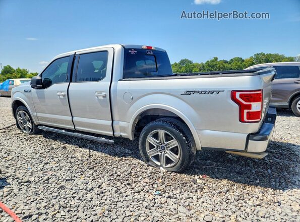 1FTEW1C52KFC95779 2019 FORD F150 Silver Rear left