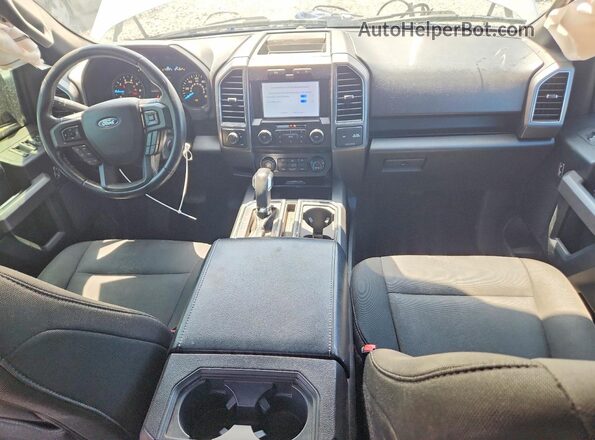 1FTEW1C52KFC95779 2019 FORD F150 Silver Dashboard view