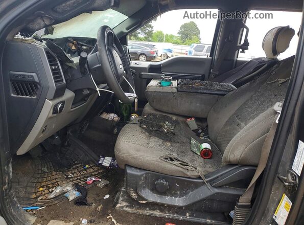 1FTEW1C52KKC05120 2019 FORD F150 Charcoal Front interior view