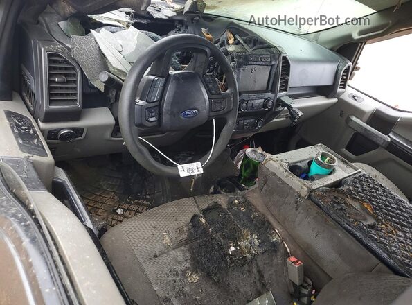 1FTEW1C52KKC05120 2019 FORD F150 Charcoal Dashboard view
