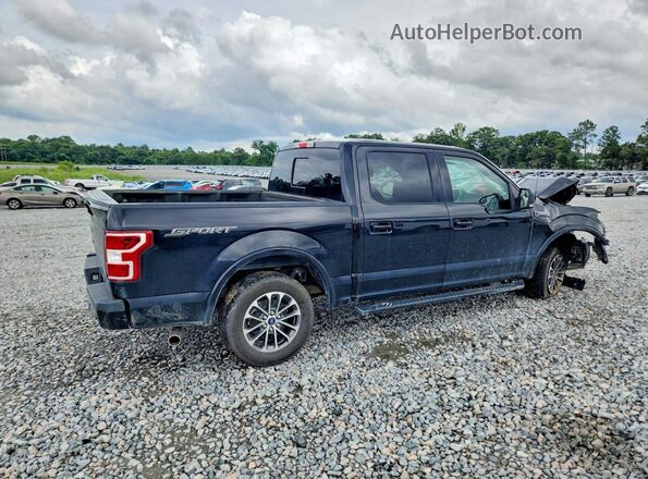 1FTEW1C53JFB62480 2018 FORD F150 Black უკანა მარჯვენა