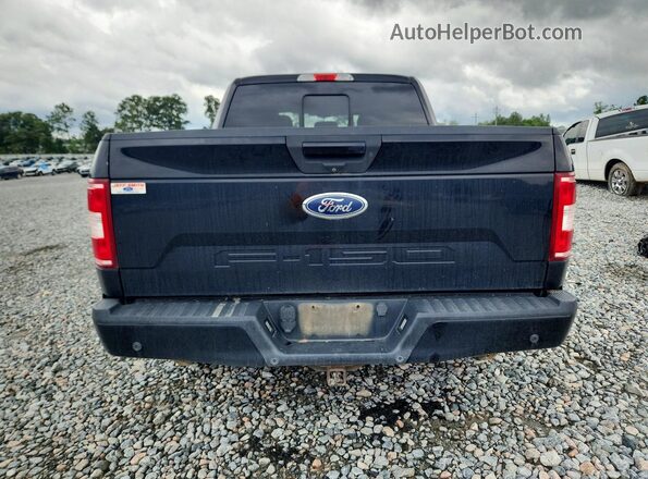 1FTEW1C53JFB62480 2018 FORD F150 Black უკანა ხედი